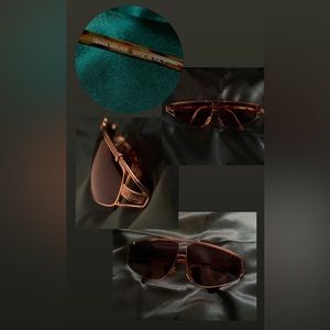 Versace sunglasses real gold from the 80s